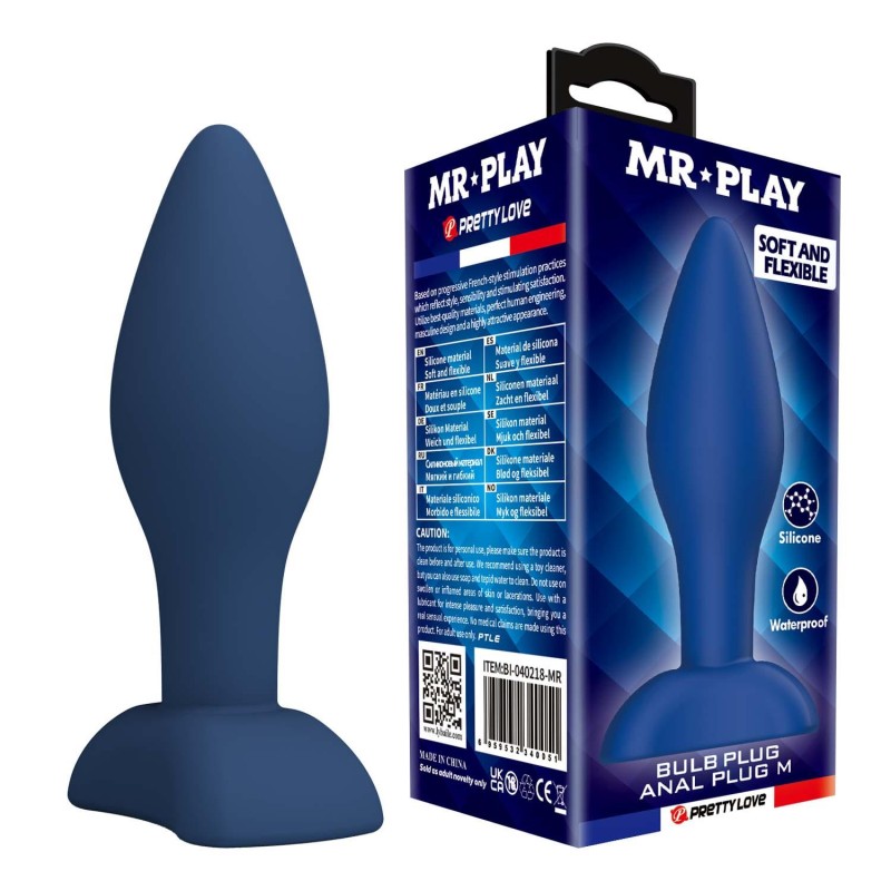 MR. Play Bulb Anal Plug - Korek Analny - M