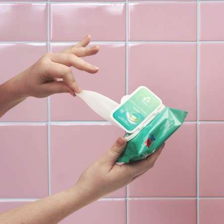 EasyGlide - After Intimacy Wipes - Chusteczki odświeżające do higieny intymnej - 25 szt
