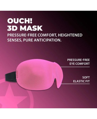 3D Mask - Opaska na Oczy - Różowa
