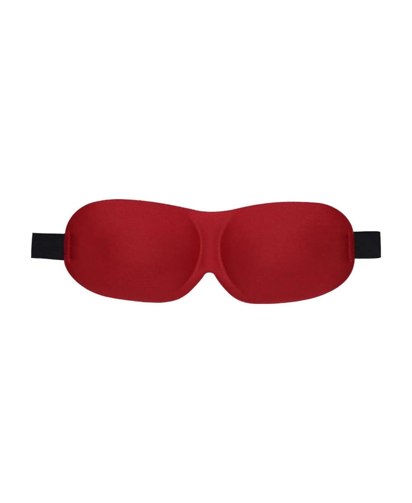 3D Mask - Opaska na Oczy - Czerwona