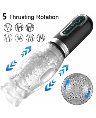 Thrusting Rotation 360 Pro - Zaawansowany Masturbator Rotacyjny