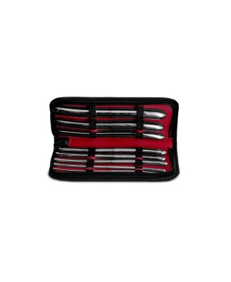 Hegar Sound Double End Dilator - Zestaw Metalowych Dilatorów - 8 sztuk
