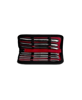 Hegar Sound Double End Dilator - Zestaw Metalowych Dilatorów - 8 sztuk