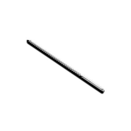 DIPSTICK Ribbed - Żebrowany Metalowy Dilator - 0,8 cm