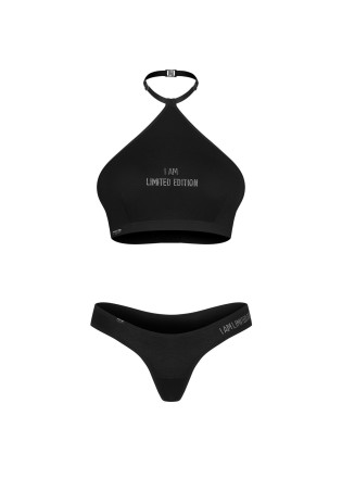 Me Origine Komplet 2-częściowy - Czarny - S/M