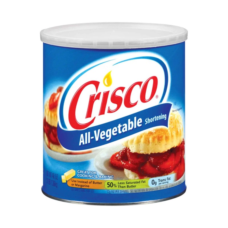 Crisco All-Vegetable Shortening - Lubrykant Analny na bazie Tłuszczów - 1360 gr