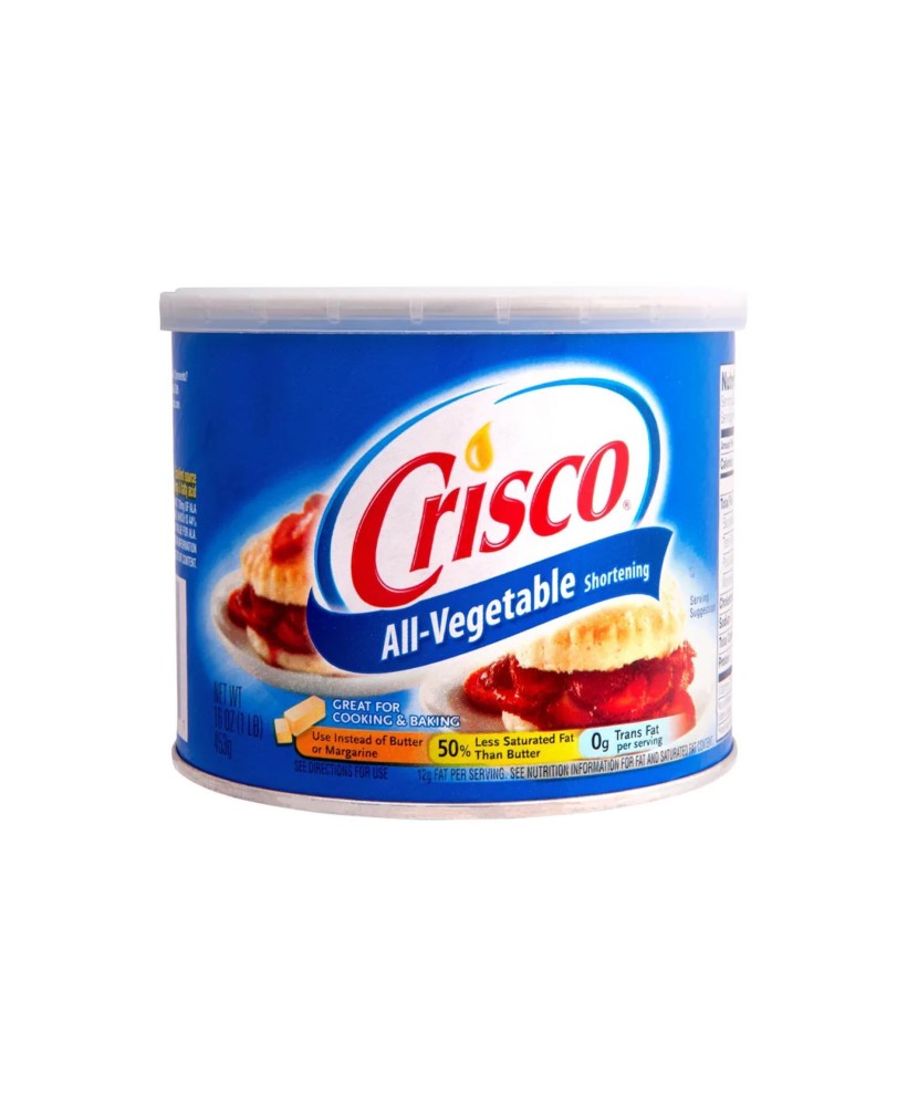 Crisco All-Vegetable Shortening - Lubrykant Analny na bazie Tłuszczów - 453 gr