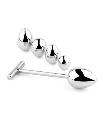 Jewellery - Metal Anal Plug - NO. 3