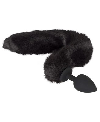 Bad Kitty Pet Play - Zestaw Korek Analny z Ogonem i Uszy Kota