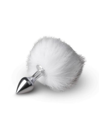 Bunny Tail Plug No. 1 - Korek Analny Pompon - Biały
