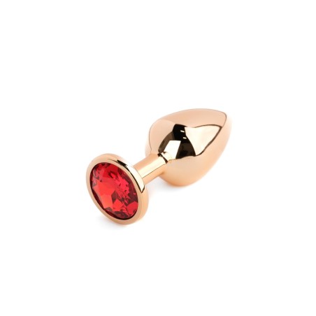 Jewellery - Red Gold PLUG - Ekskluzywny zestaw korków analnych Kryształkami