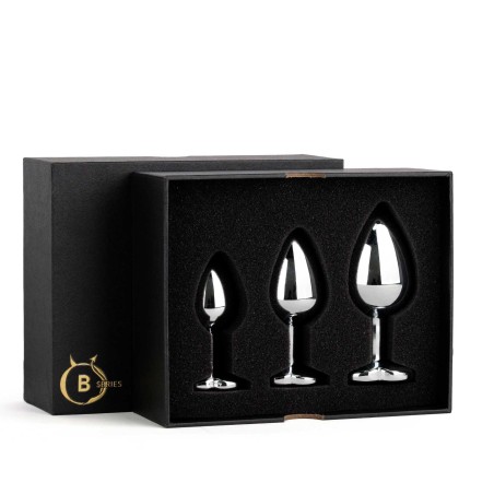 Jewellery - Silver Heart PLUG - SET