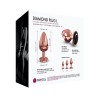 Dorcel DIAMOND PLUG - Korek Analny z Kryształkiem - RoseGold - L