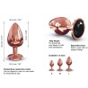 Dorcel DIAMOND PLUG - Korek Analny z Kryształkiem - RoseGold - L