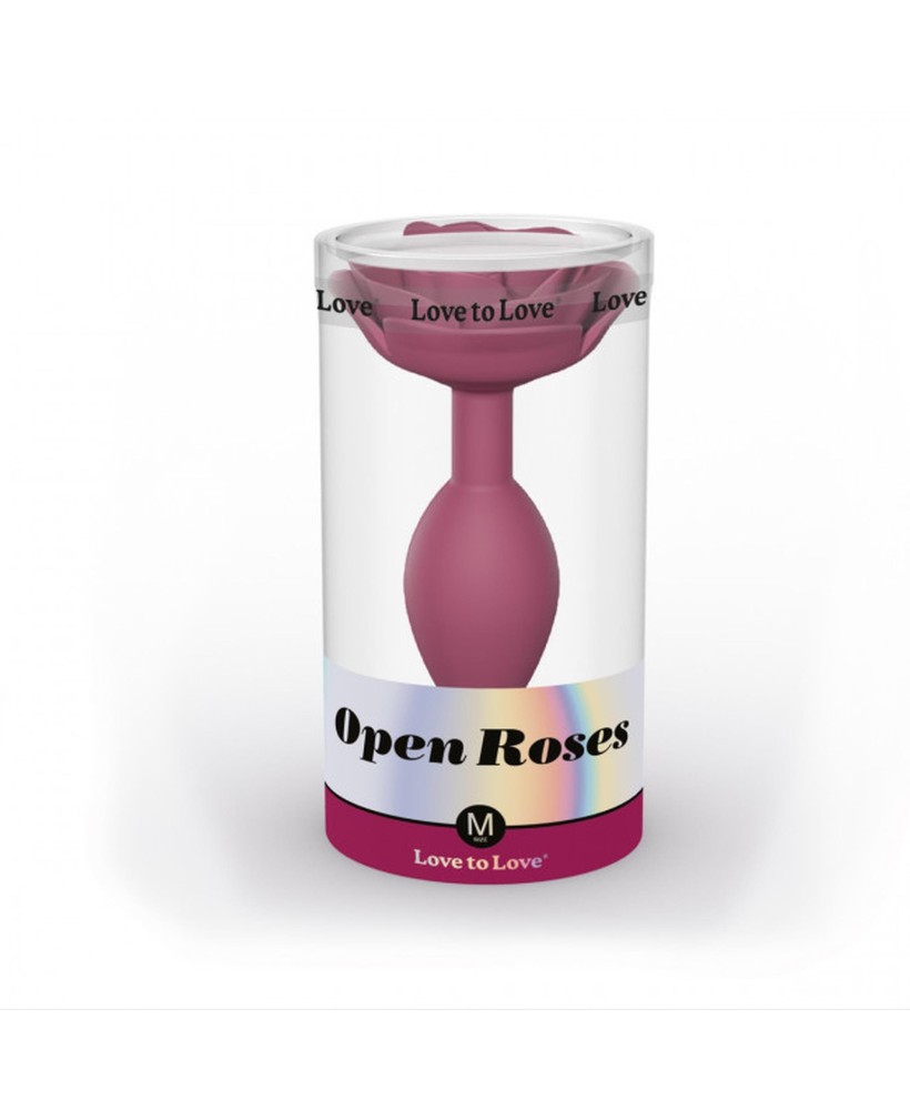 OPEN ROSES M - PLUM STAR - Korek analny