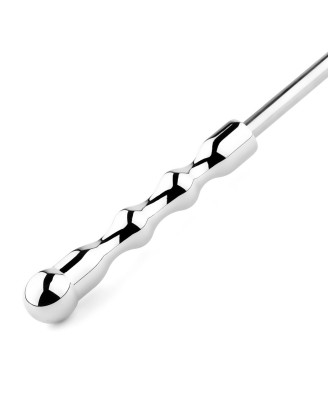 Jewellery - Metal Anal Plug - NO. 2 - Stalowy korek analny z długim uchwytem