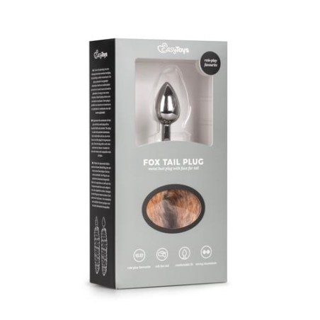 Korek Analny Lisi Ogon - Rudy