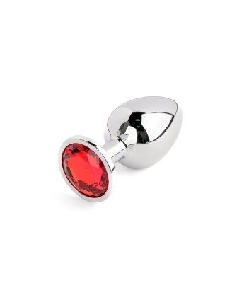 Jewellery - Silver PLUG - Elegancki Zestaw Korków analnych z Kryształkiem