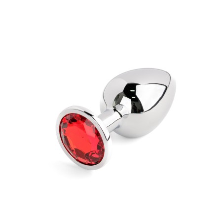 Jewellery - Silver PLUG - Elegancki Zestaw Korków analnych z Kryształkiem