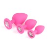 Jewellery - Silicone PLUG - SET Pink