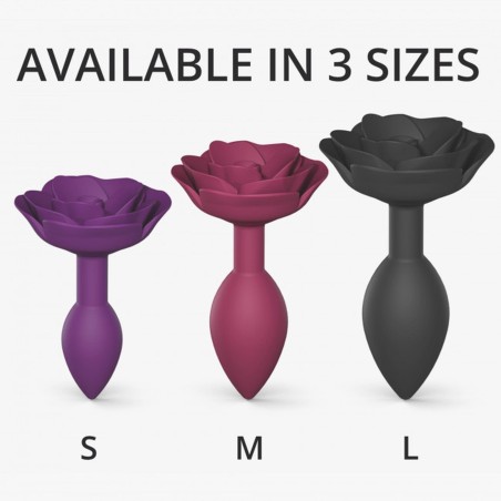 OPEN ROSES S - PURPLE RAIN - Korek analny