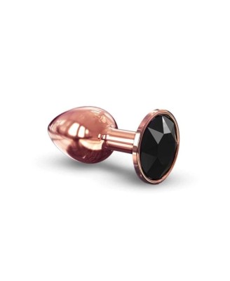 Dorcel Diamond Aluminium Plug - Korek Analny z Kryształkiem - RoseGold - S