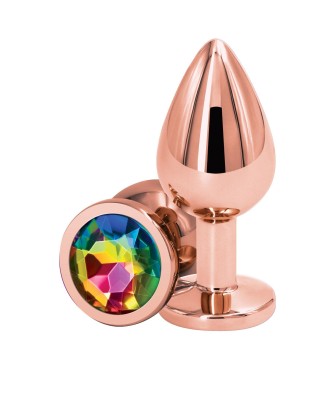 Rear Assets Rose Gold Korek Analny - M - Multicolor