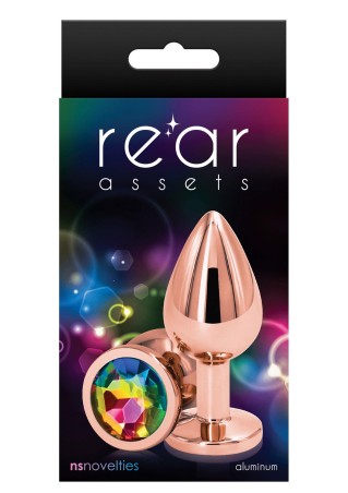 Rear Assets Rose Gold Korek Analny - M - Multicolor