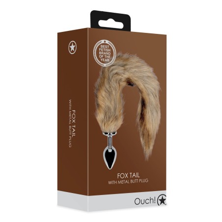 Korek Analny z Rudym Lisim Ogonem