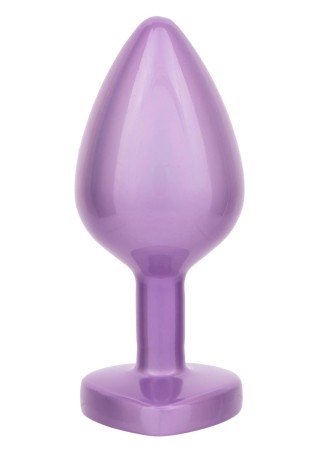 Diamond Heart Plug Large Purple