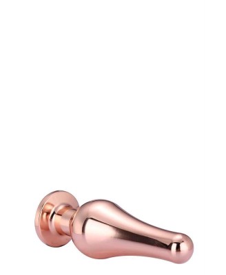 GLEAMING LOVE ROSE GOLD PLEASURE - Korek Analny z Kryształkiem - M