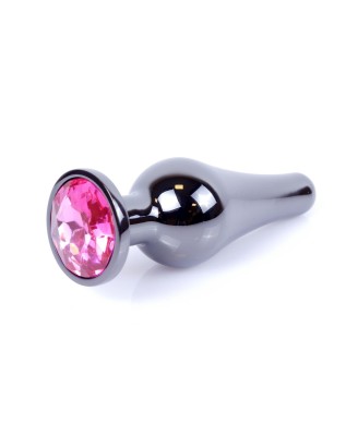 MyLove Toys - Jewellery Dark Silver BUTT PLUG- Pink