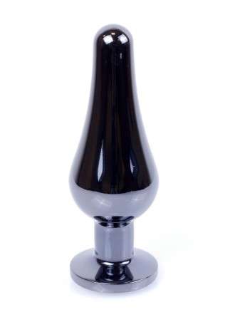 MyLove Toys - Jewellery Dark Silver BUTT PLUG- Clear