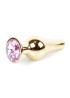 MyLove Toys - Jewellery Gold BUTT PLUG- Rose
