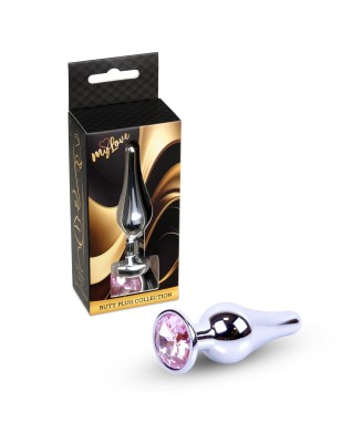 MyLove Toys - Jewellery Silver BUTT PLUG- Rose