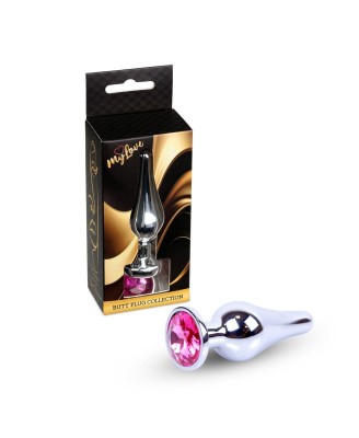 MyLove Toys - Jewellery Silver BUTT PLUG- Pink