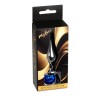 MyLove Toys - Jewellery Silver BUTT PLUG- Dark Blue