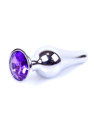 MyLove Toys - Jewellery Silver BUTT PLUG- Purple