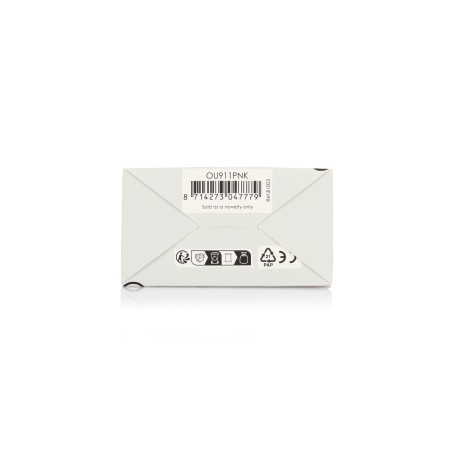 Ouch! Light-up - Korek Analny z Ogonem Lisa - Różowy