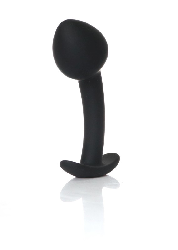 Silikonowy Zakrzywiony Korek Analny Punktu P - L
