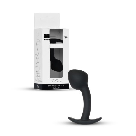 Silikonowy Zakrzywiony Korek Analny Punktu P - L