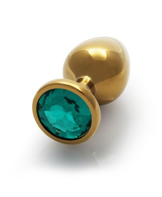 Round Gem Butt Plug - Large