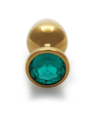 Round Gem Butt Plug - Large