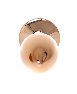 MyLove Toys - Korek Analny Rose Gold z Różową Różą