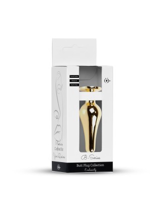 Plug-Jewellery Gold BUTT PLUG- Rose