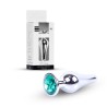 Plug-Jewellery Silver BUTT PLUG- Green