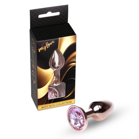 MyLove Toys - Jewellery Red Gold PLUG- Rose