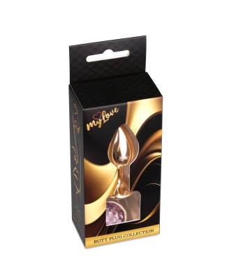 MyLove Toys - Jewellery Red Gold PLUG- Rose