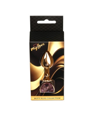 MyLove Toys - Jewellery Red Gold PLUG- Rose