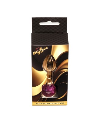 MyLove Toys - Jewellery Red Gold PLUG- Pink